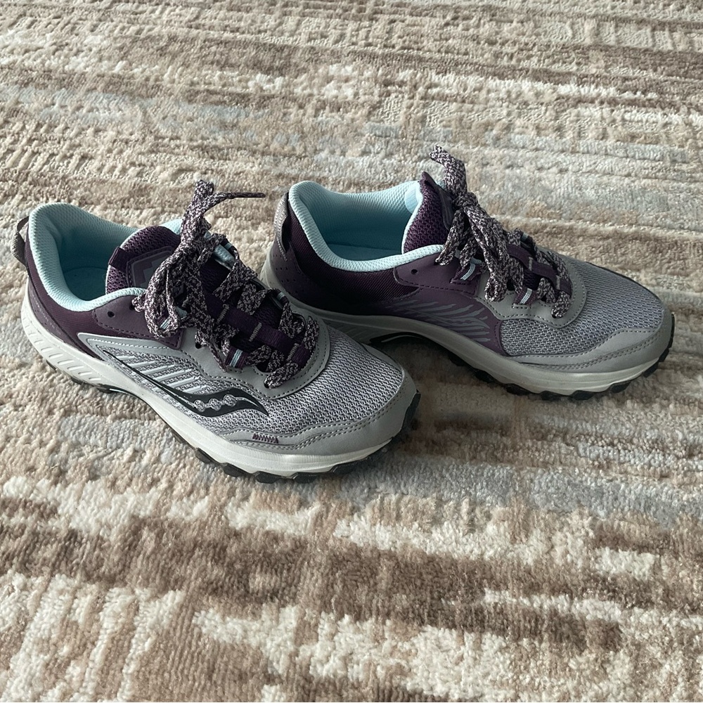 Saucony Women's Shoes in Purple and Mint